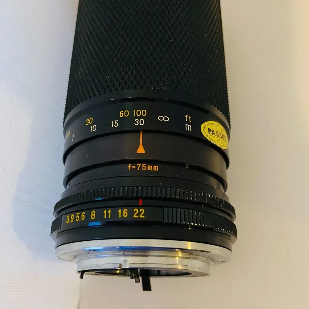 8008 Tiffen PASEO 58MM Sky 1-A Yus Automatic Zoom Lens 75-150mm f=75mm
